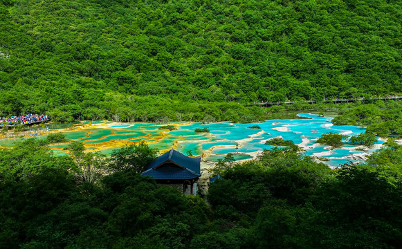 四川黄龙风景区