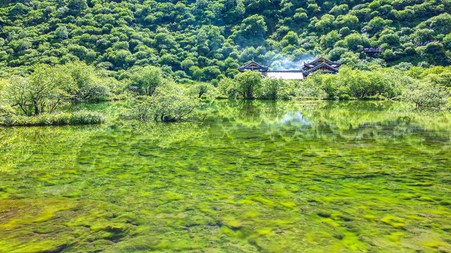 四川黄龙风景区