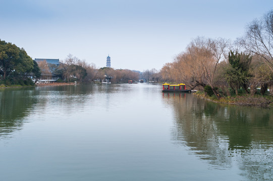 瘦西湖冬景