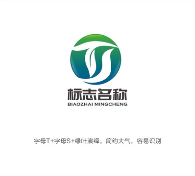 TS字母LOGO