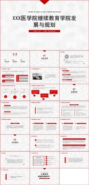 医学院继续教育发展规划PPT