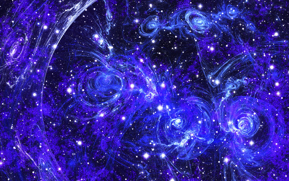 藍(lán)色星空