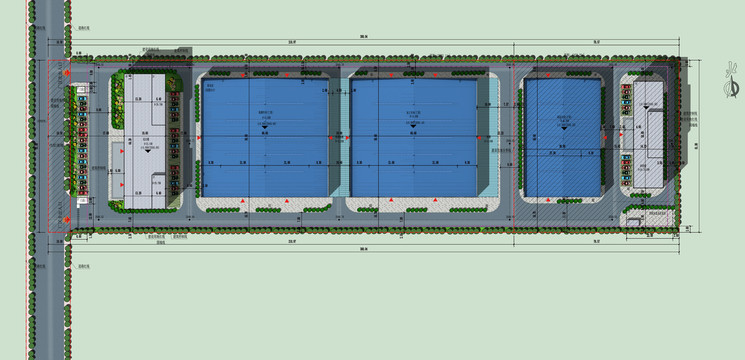 厂区总平面规划