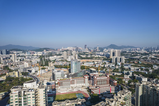 深圳南山区全景