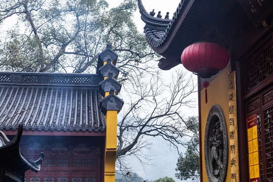 杭州永福寺雪霁