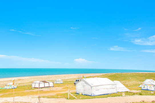 青海湖风光壁纸