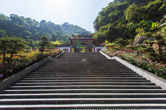 平南北帝山旅游风景区山门牌坊