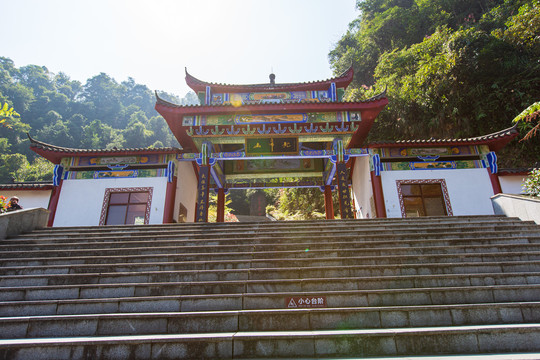 平南北帝山旅游风景区山门牌坊