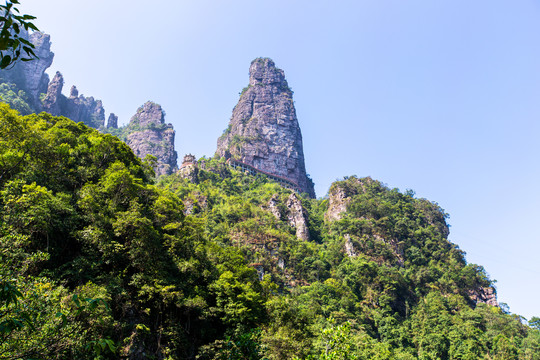 北帝山旅游风景区石桥山