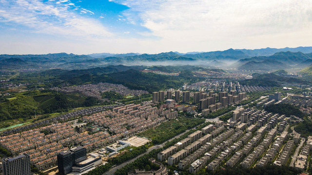 大山里的新农村建设