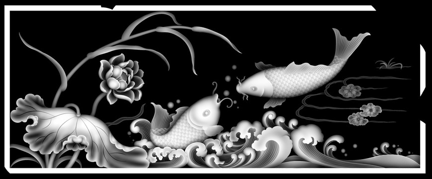 蓮花鯉魚