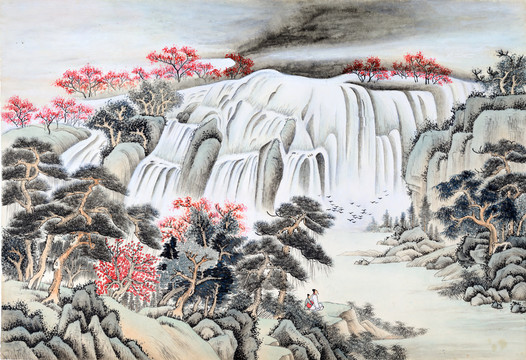 新中式山水畫