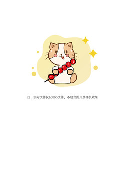 猫糖葫芦logo