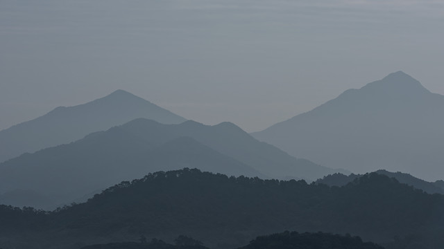 广州从化双凤山风光