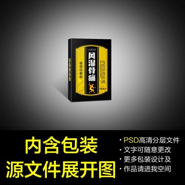 風(fēng)濕骨痛貼膏展開(kāi)圖