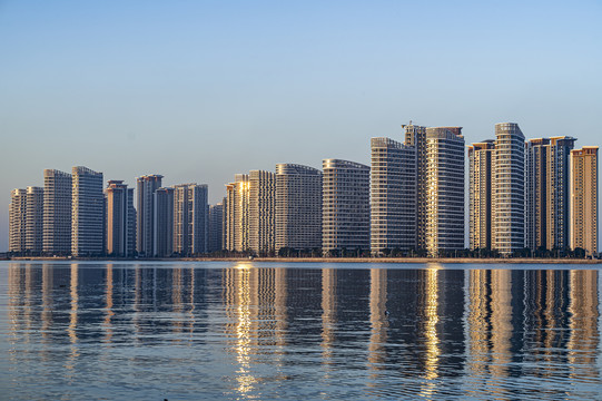 中国海南省海花岛建筑风景