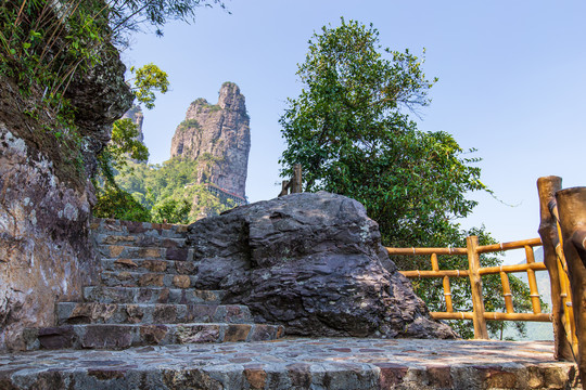 北帝山旅游风景区观景台