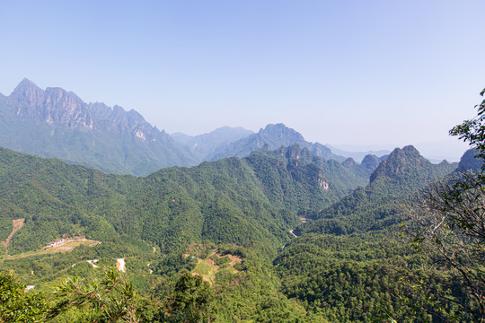 北帝山旅游风景区风光