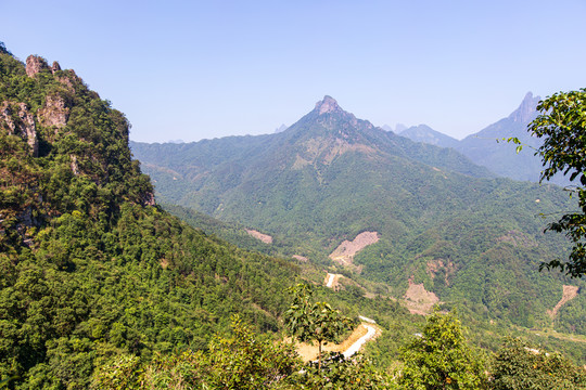 北帝山旅游风景区风光