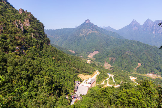 北帝山旅游风景区风光