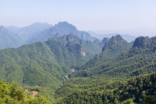 北帝山旅游风景区风光