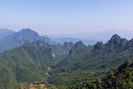 北帝山旅游风景区风光