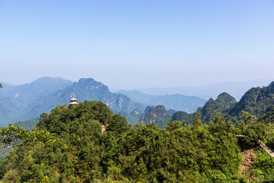 北帝山旅游风景区风光