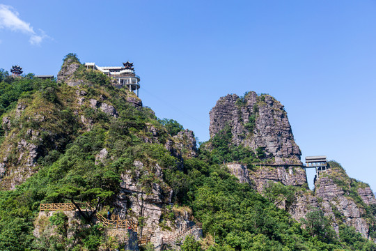 北帝山旅游风景区石桥山