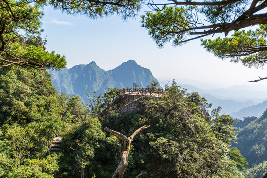 北帝山旅游风景区好运台