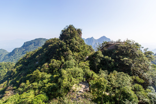 北帝山旅游风景区好运台