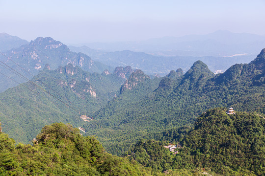 北帝山旅游风景区风光