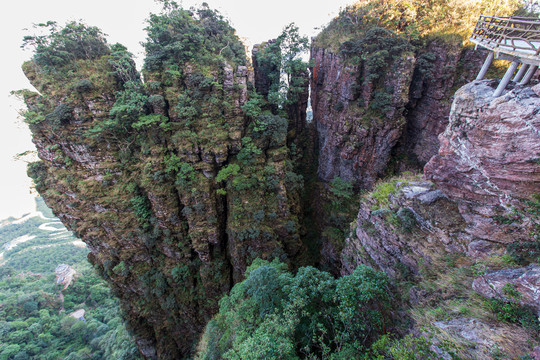 北帝山旅游风景区仙人谷