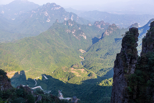 北帝山旅游风景区风光