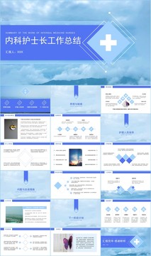 内科护士长年终工作总结PPT