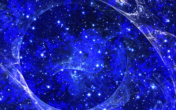 藍色星空