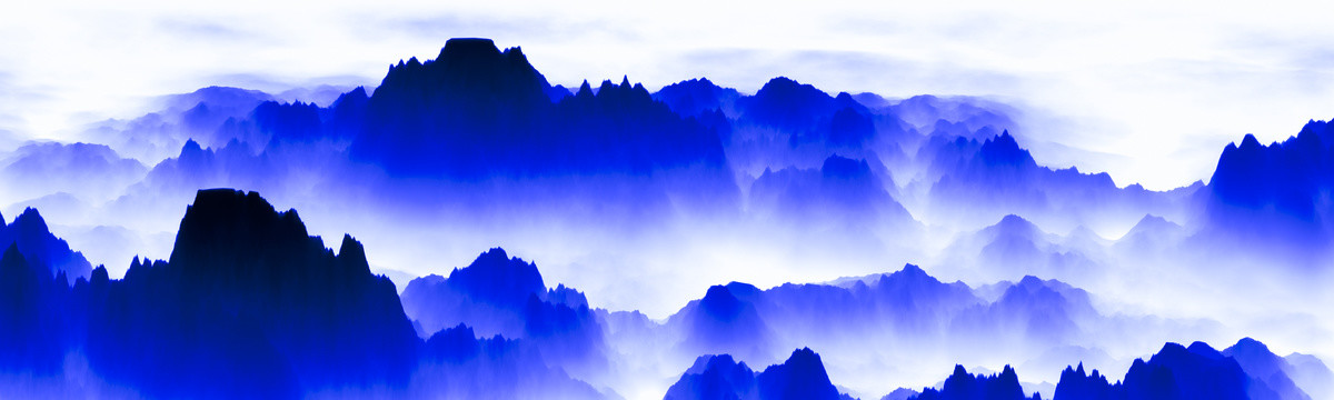 山水裝飾畫