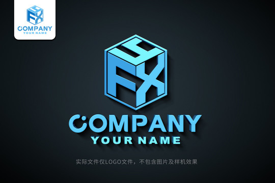 FX字母XF標(biāo)志