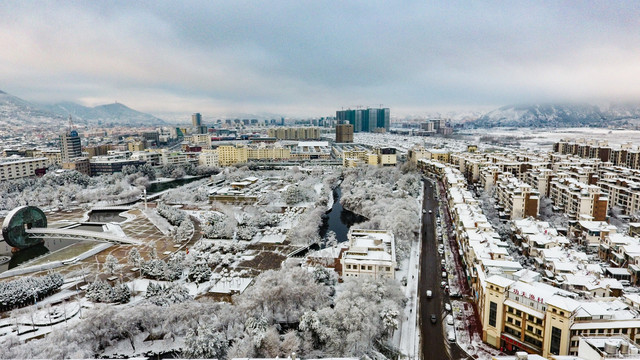 会泽雪景