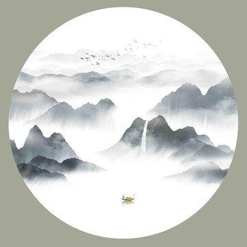 水墨山水