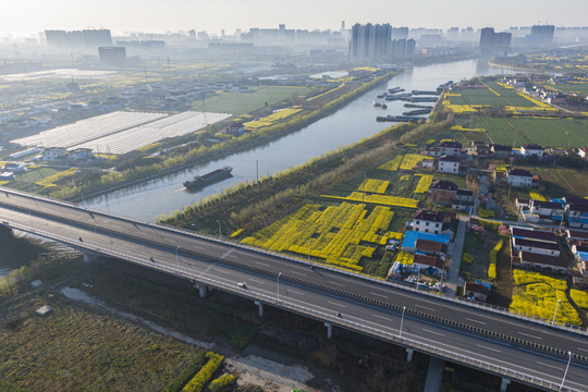 连申线航道风景好