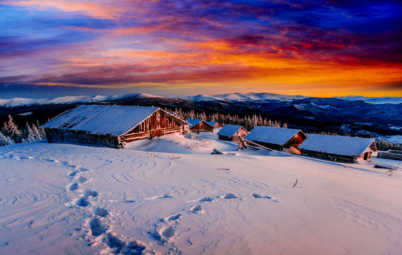 雪山