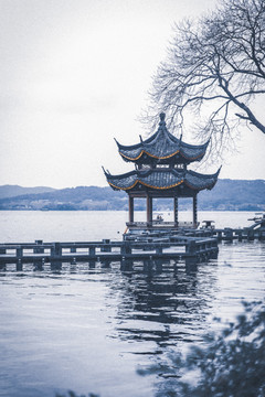 杭州西湖秋色