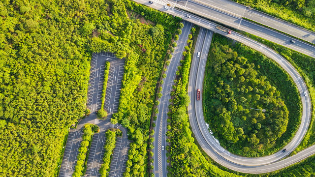 高速内环公路全景