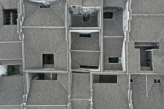 中式建筑房顶
