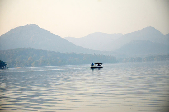 杭州西湖山水