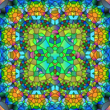 彩色教堂玻璃