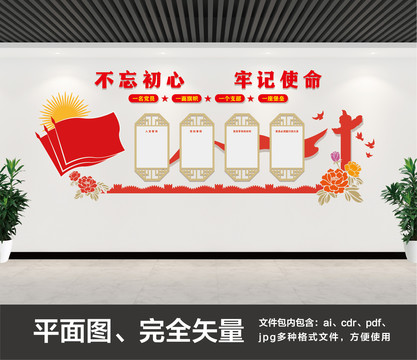 不忘初心牢記使命