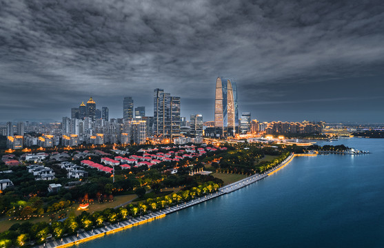 苏州城市夜景