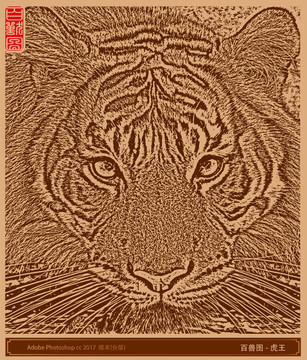 百獸圖虎王