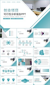 创业项目可行性分析报告PPT